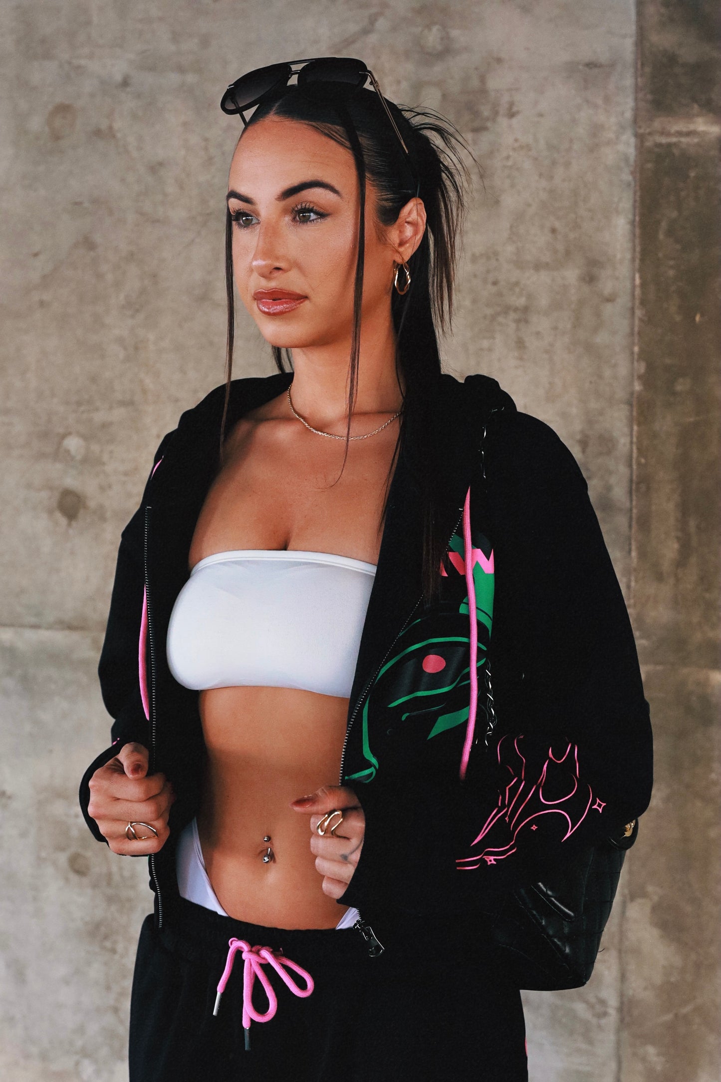 Pink Eclipse Hoodie